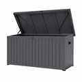 Kunststoff Aufbewahrungsbox Anthrazit 120 x 60 x 80 cm