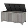 Garten Aufbewahrungsbox Kunststoff Grau 150x70x80 cm